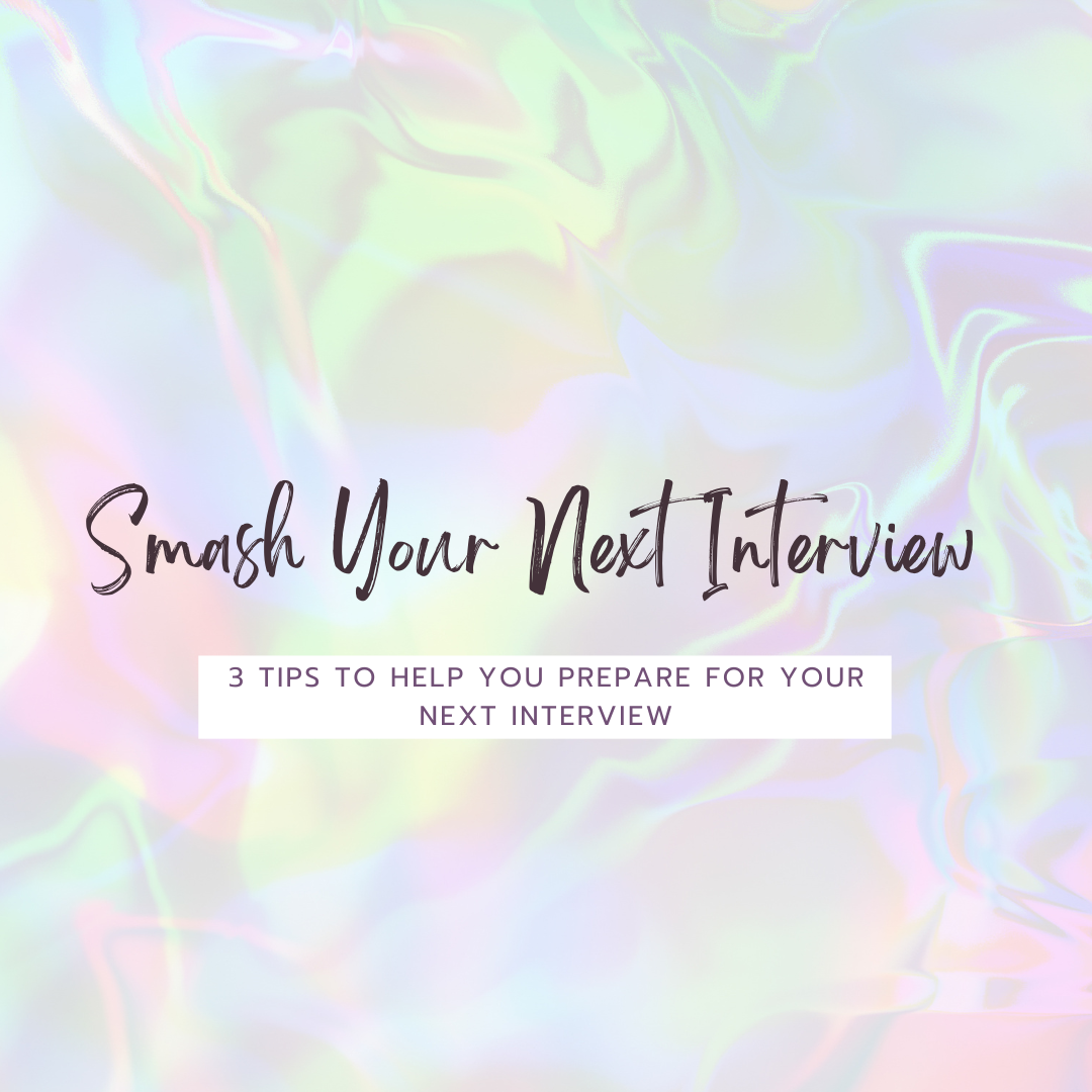 3 Things to Help Prepare for an Interview